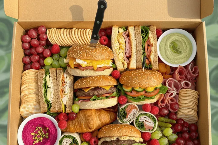 Ultimate Sandwich Platter from La Pizza Bella catering