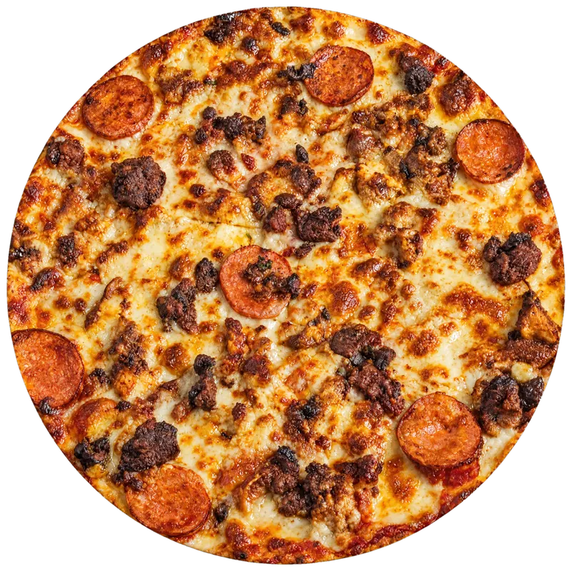 Meat Lovers pizza from La Pizza Bella, Darlinghurst